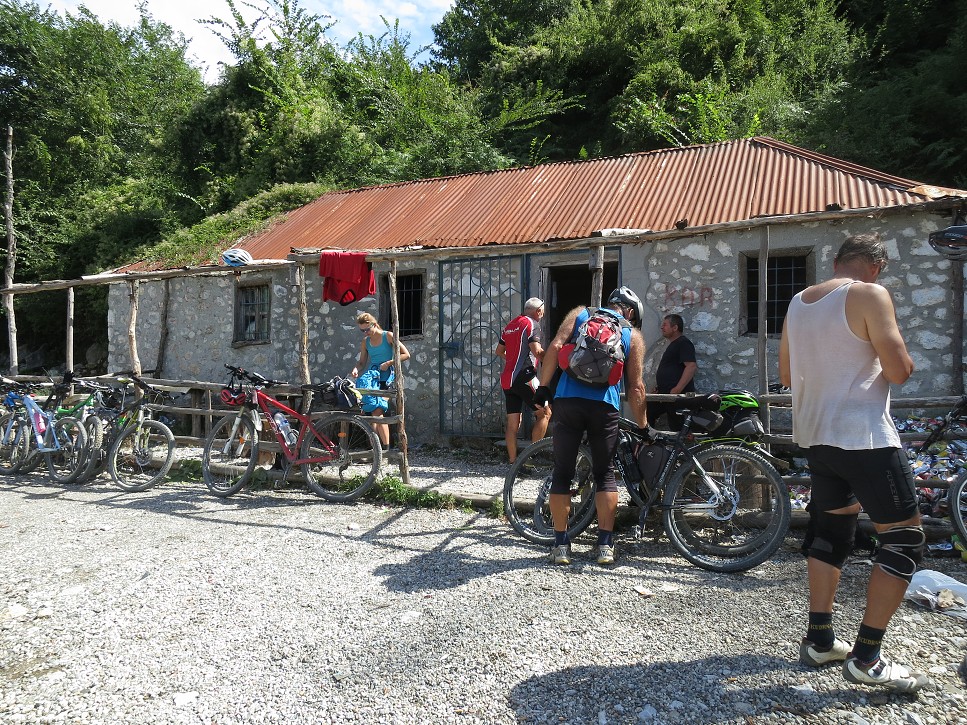 Občerstvenie v polovičke stúpania