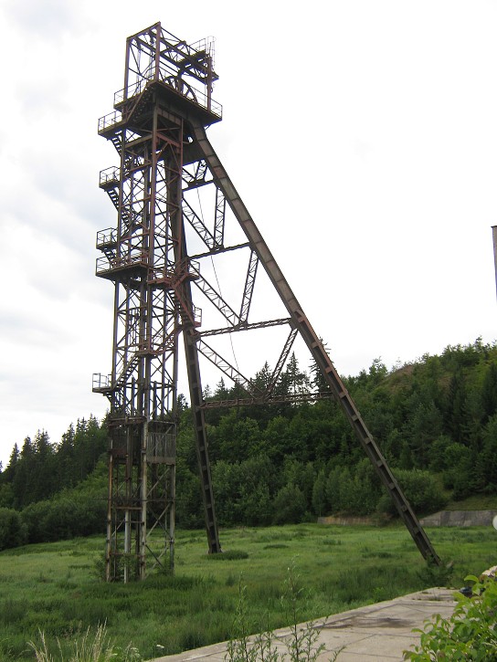 Ťažná veža nad Štiavnicou