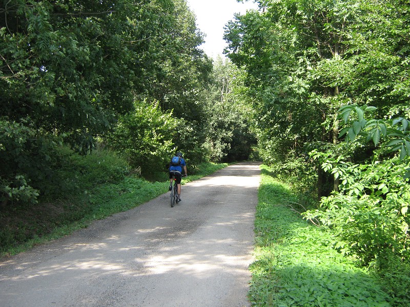 Zjazd z Javoriny na českú stranu