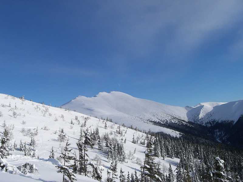 Ly�ova�ka na Chopku (janu�r 2006)