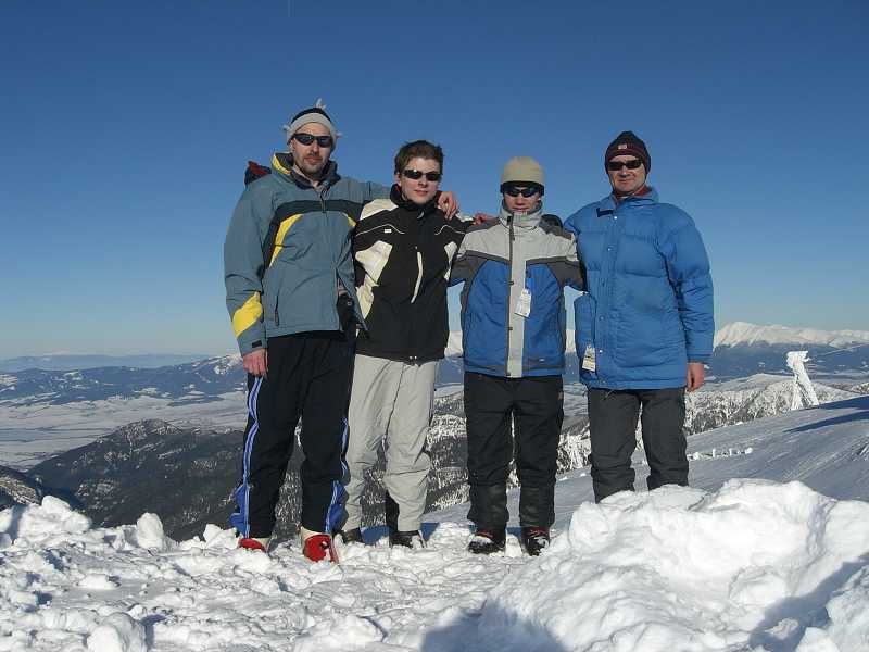 Ly�ova�ka na Chopku (janu�r 2006)