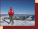 Mamina na Chopku, v pozad� Vysok� Tatry 