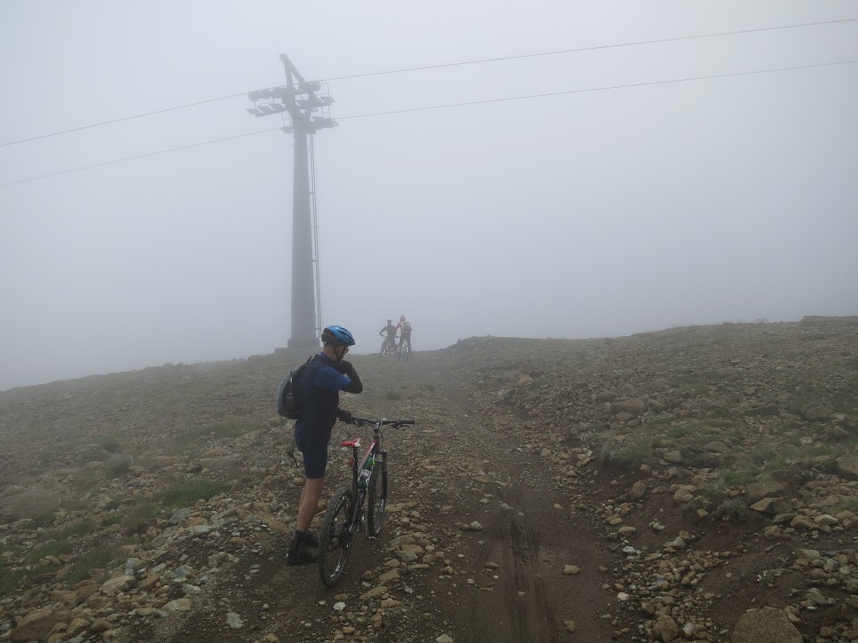 Zjazd z Weissfluhjochu