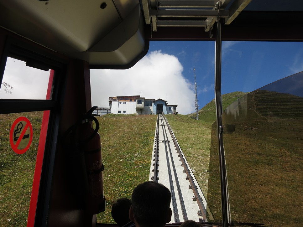 Pozemná lanovka na Weissfluhjoch