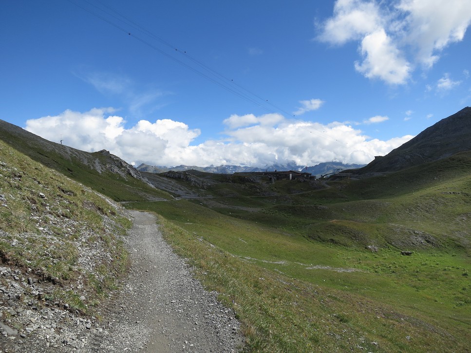 Z Weissfluhjochu do sedla Strela