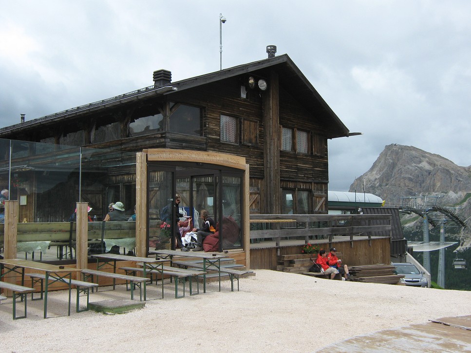 Horná stanica lanovky pod Monte Averau