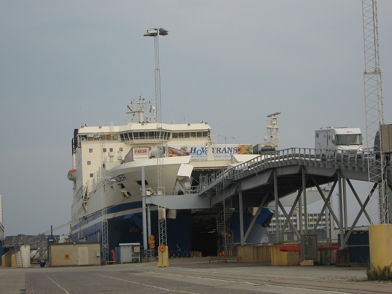 Zjazd z trajektu Finntrader