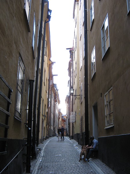 Ulička v Gamla stane