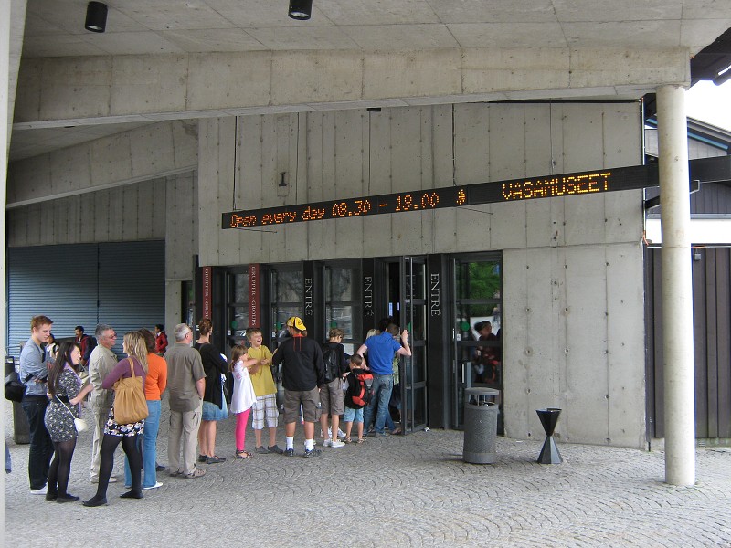 Vasamuseum, rady nemáme radi