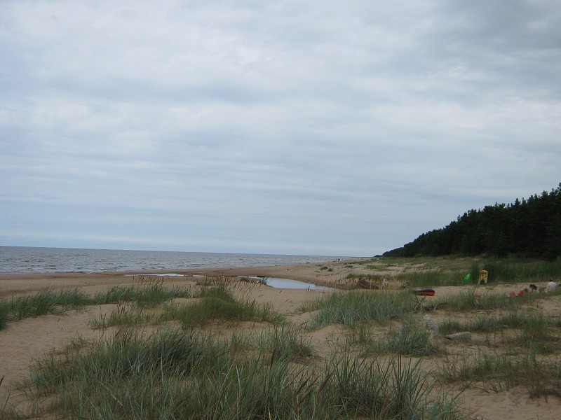 Pobrežie na ceste do Rigy