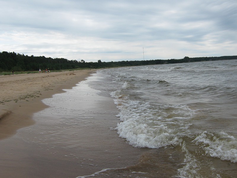 Pobrežie na ceste do Rigy