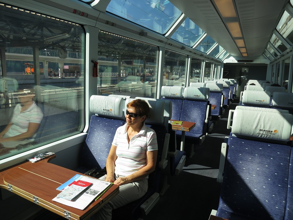 Vo vlaku, čakáme na odchod