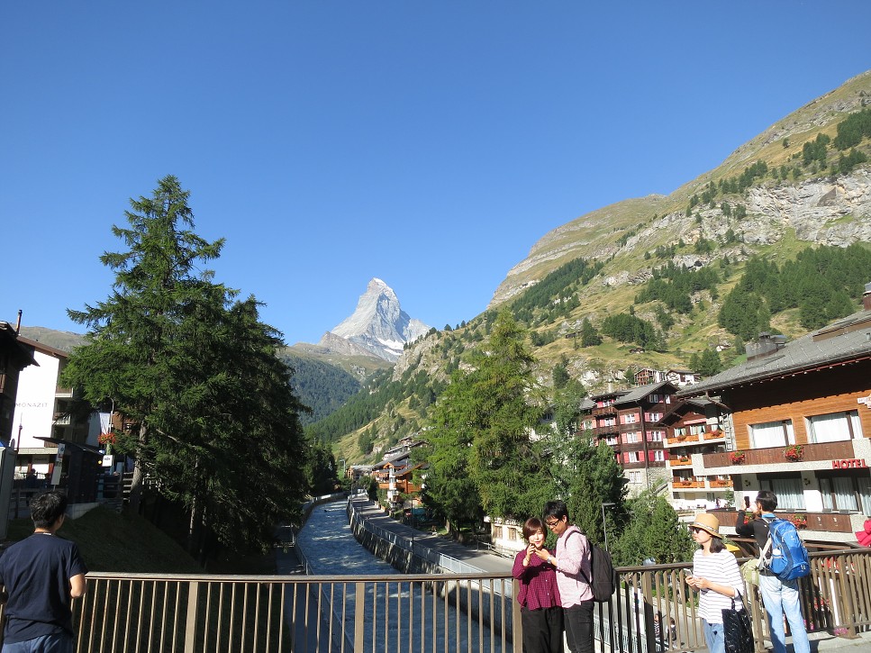 Sobota ráno v Zermatte