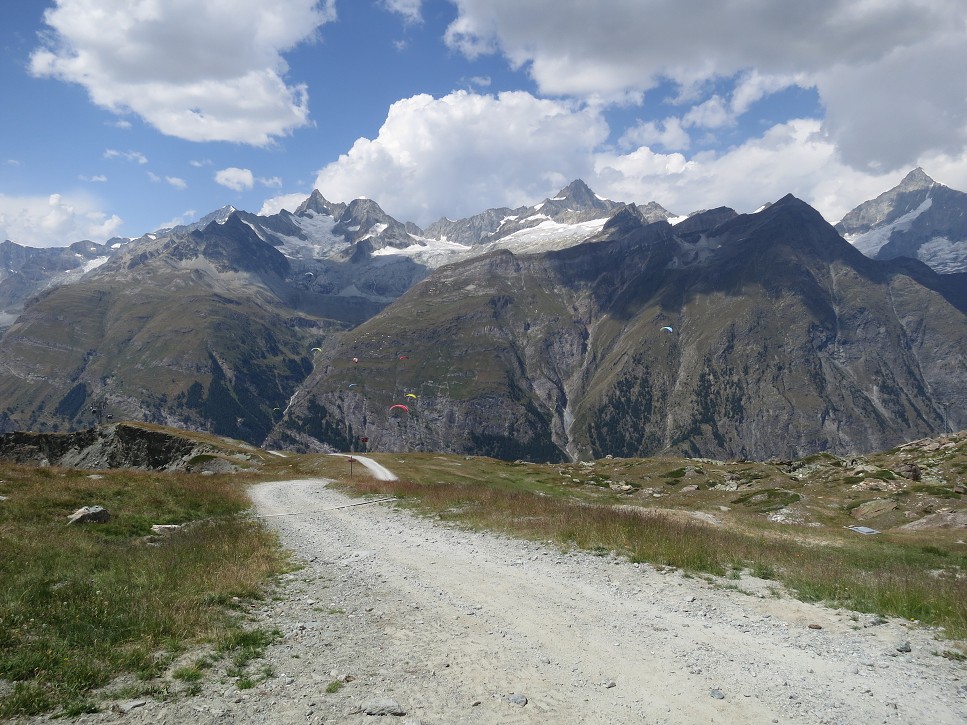 Návrat dole do Zermattu