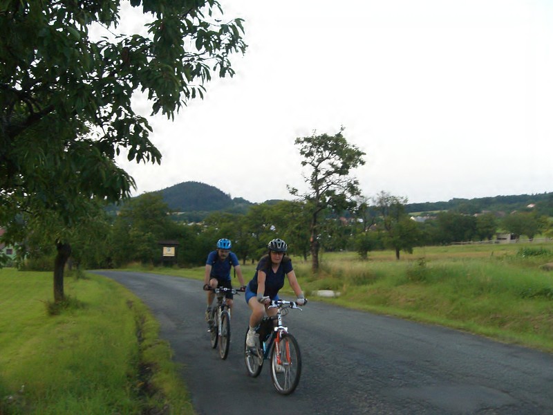 Večerný návrat z Bystřice do Rusavy