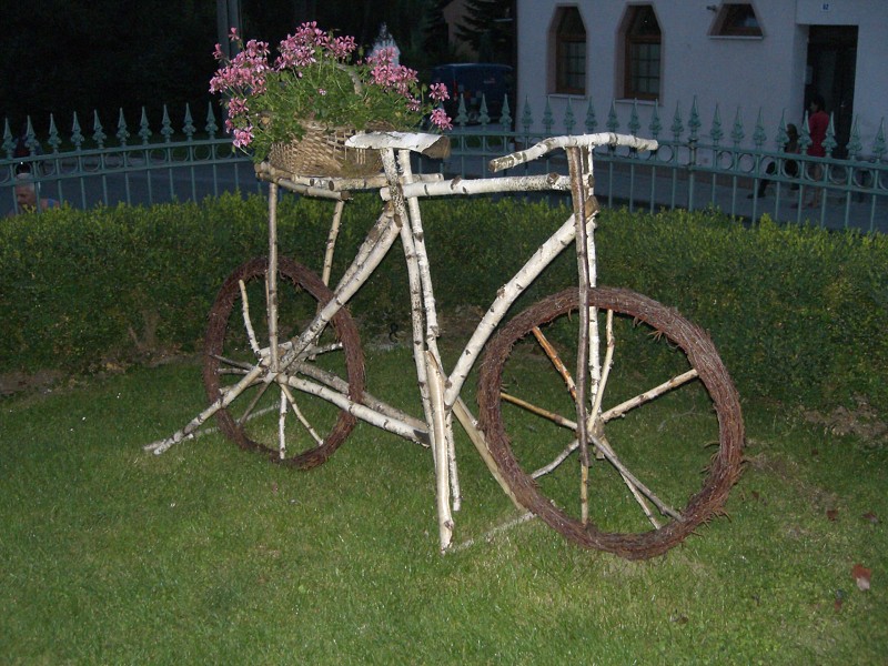 ...nefunkčný bicykel