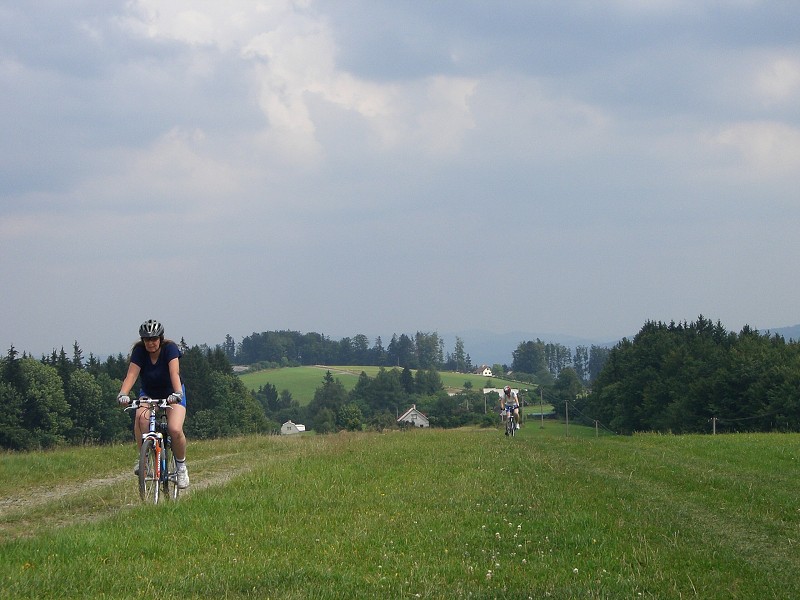 Z Trojáku po hrebeni na Hostýn