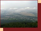 Pohľad z rozhľadne na Bystřici 