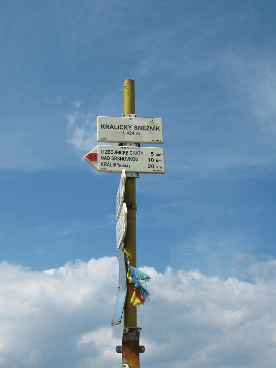 Na vrchole Králického Sněžníka