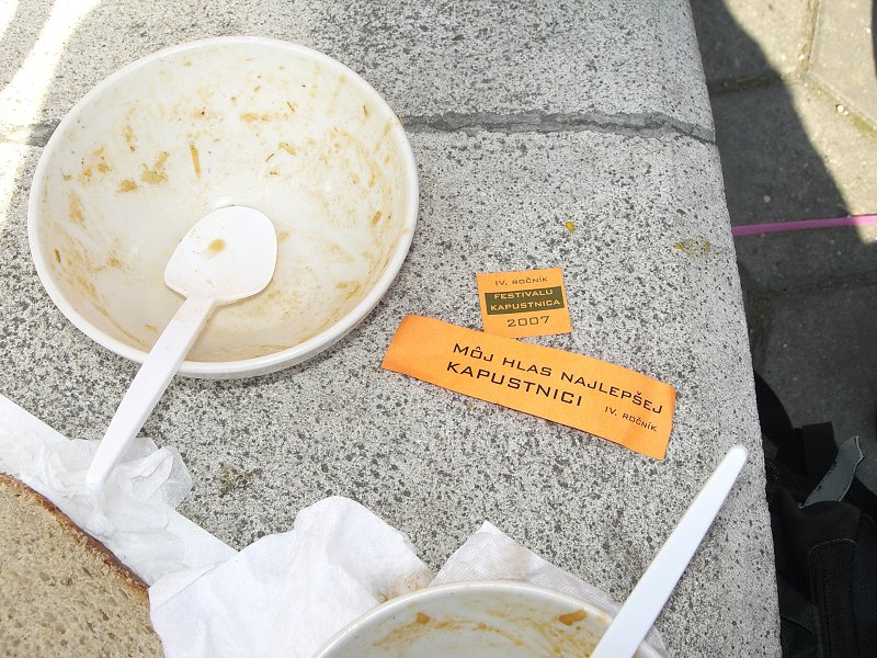 E�te m�me jeden l�stok a potom u� len vybra� najlep�iu kapustnicu 