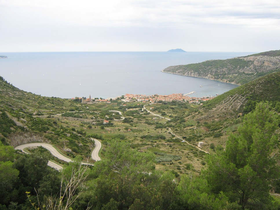 Trasa Vis - Komiža (Vis)