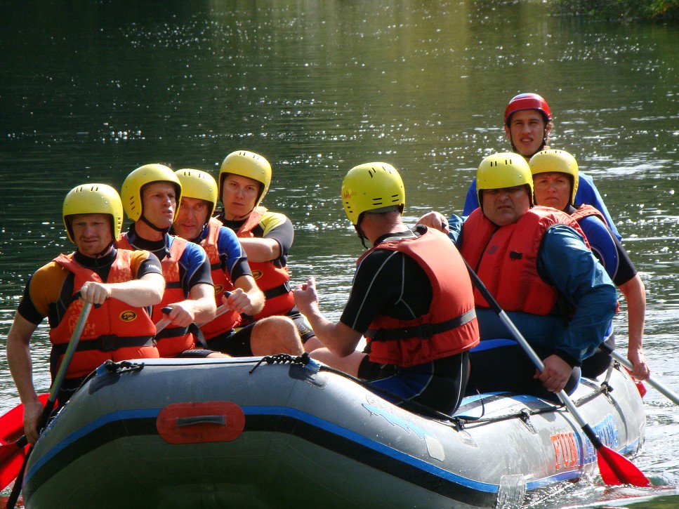 Raft na rieke Cetina