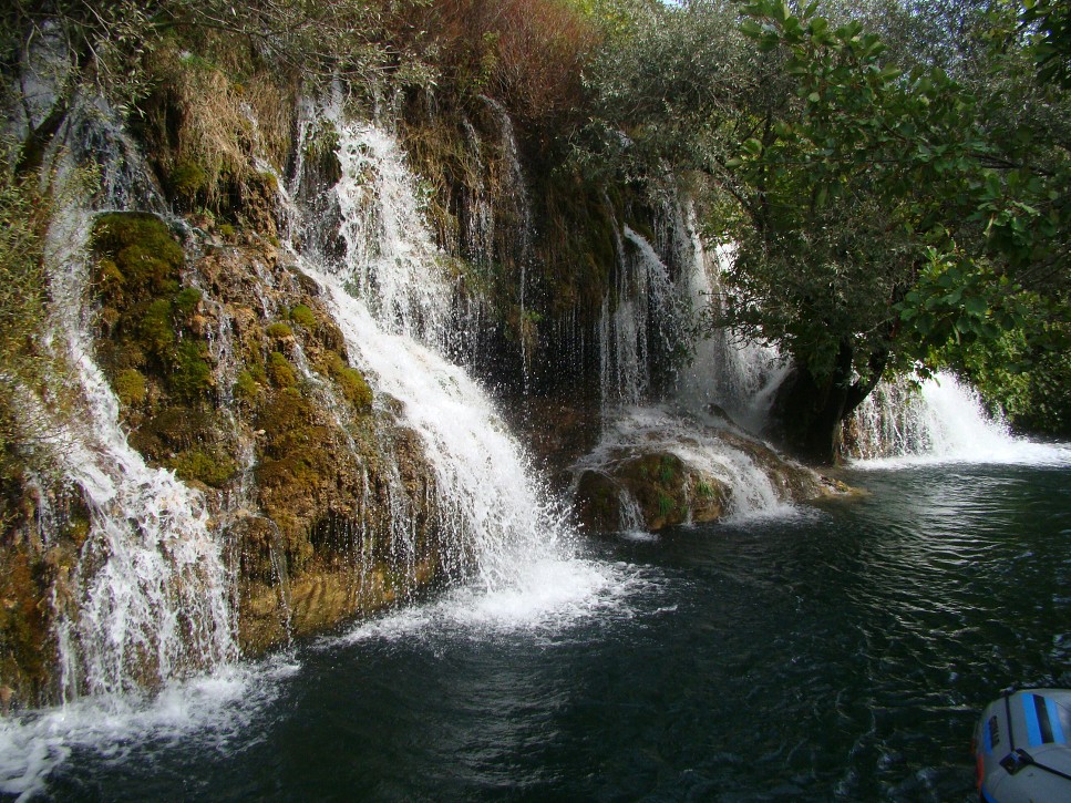 Raft na rieke Cetina