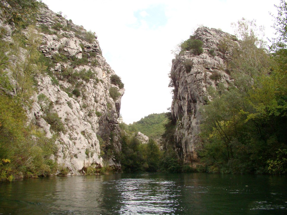 Raft na rieke Cetina