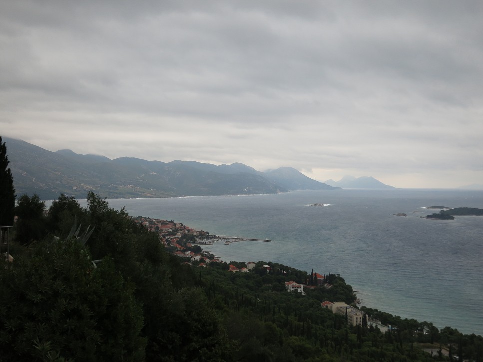 Za Orebičom, smer Lovište