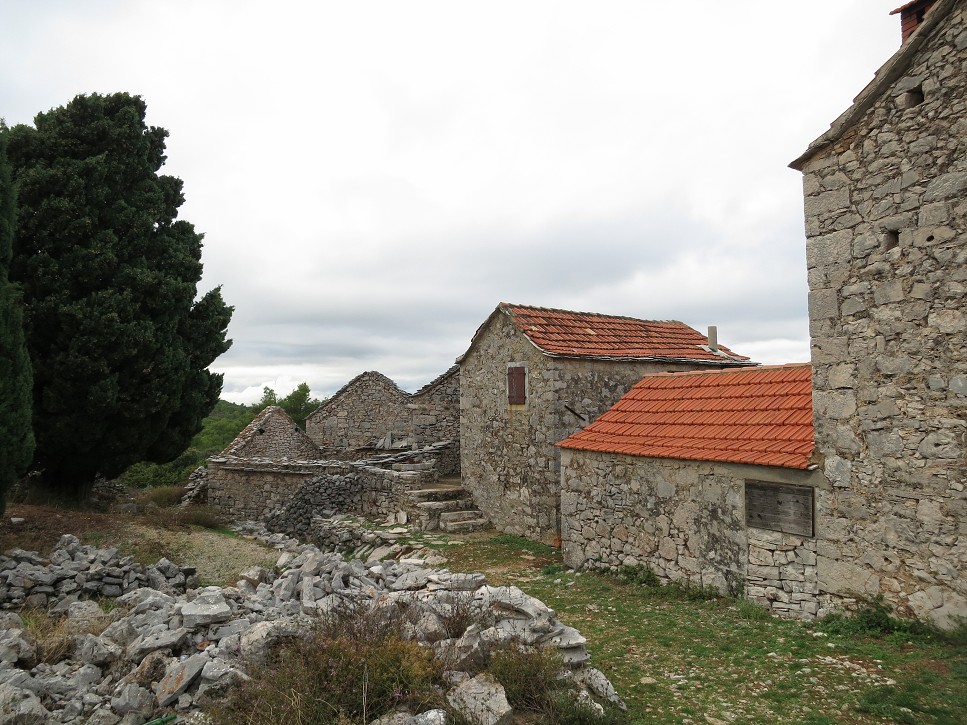 Opustená dedina Humac