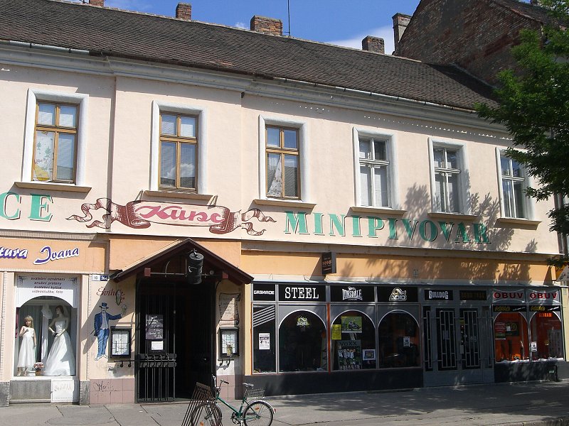 Minipivovar v Hodon�ne 