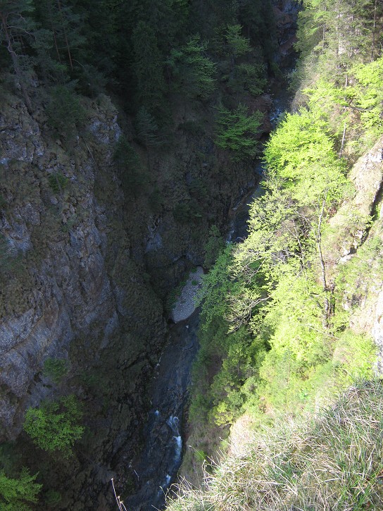 Kaňon v Kvačianskej doline