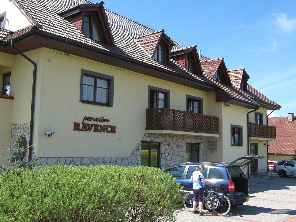 Ráno pred penziónom