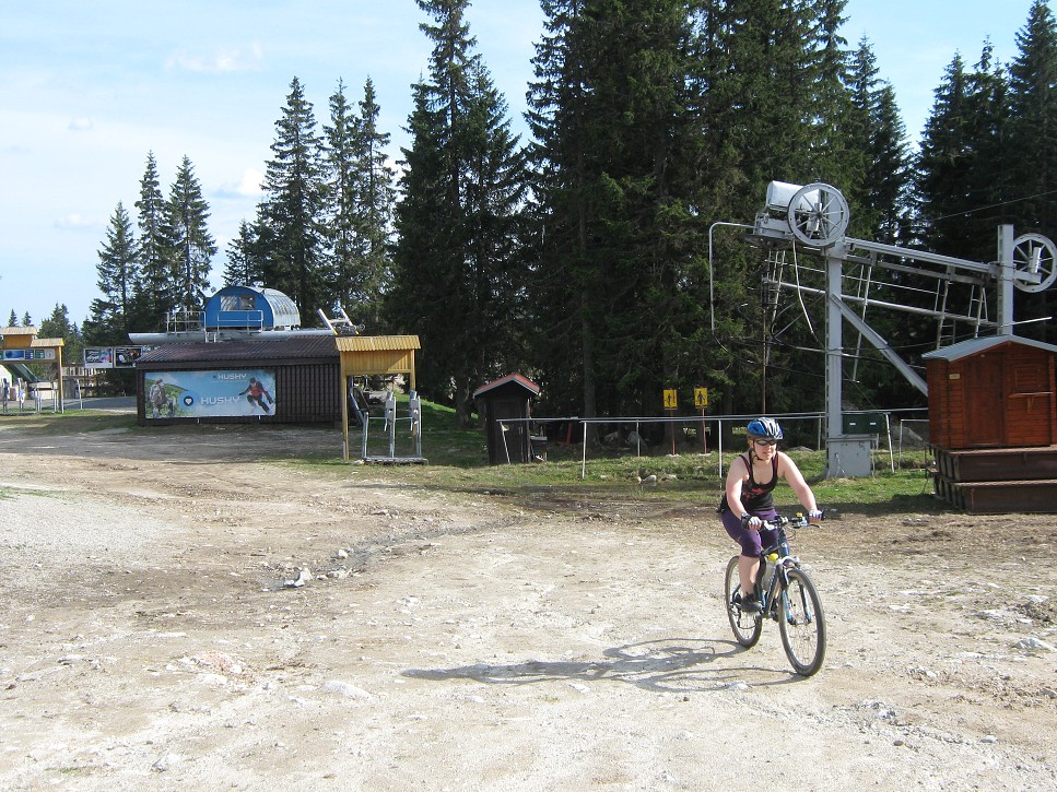 V lyžiarskom areáli