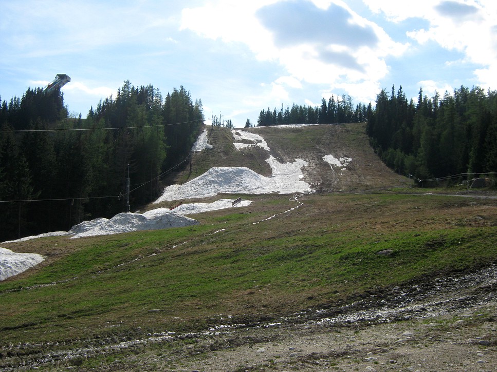 V lyžiarskom areáli