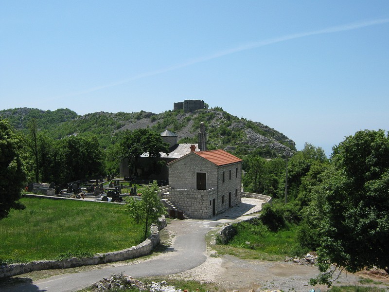 Pevnosť Kosmač - už takmer v sedle