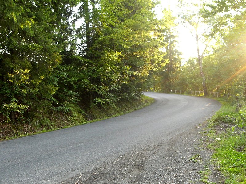 V��lap do sedla �art�k (cca 800 m.n.m.) 