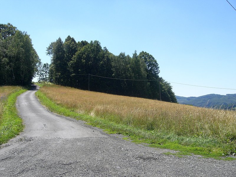 V��lap na Jani�ovsk� vrch (573 m.n.m.) 