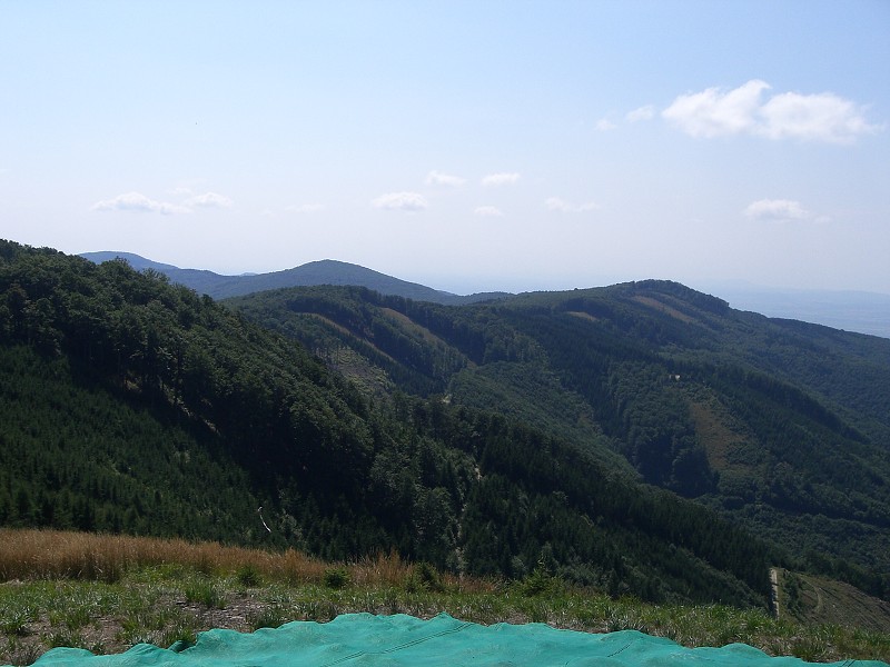 Hrebeň Považského Inovca (za nami)