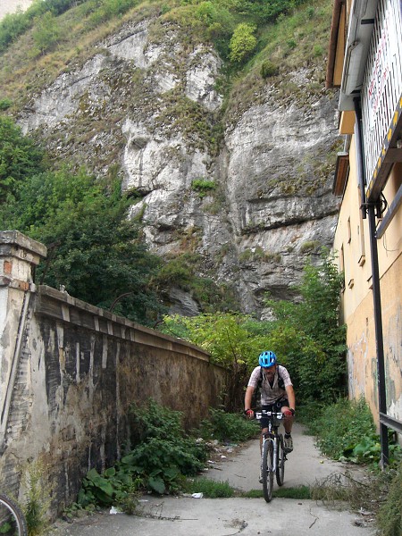V Trenčíne pod hradom naša trasa končí