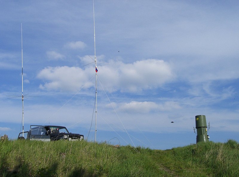 R�dioamat�r na �meleku sa chyst� na s��a� 