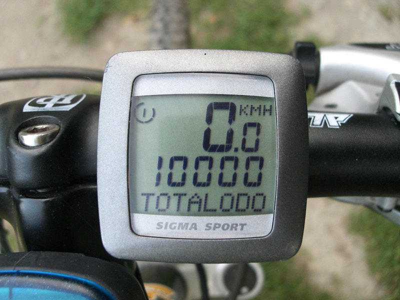 Na BK som mal presne 10.000 km (na tomto biku). 