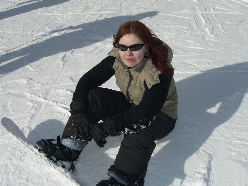 Snowboardistka 