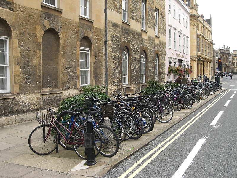 Parkovisko v Oxforde