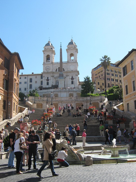 Rím - Španielske schody