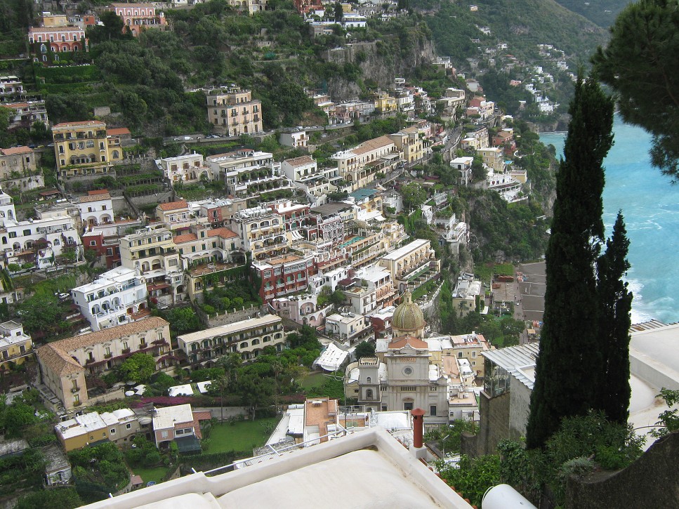 Pohľad na Positano