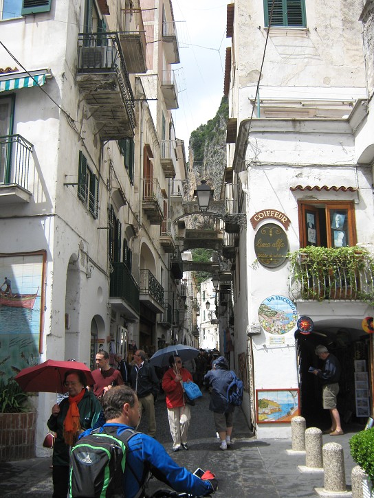 V uličkách Amalfi