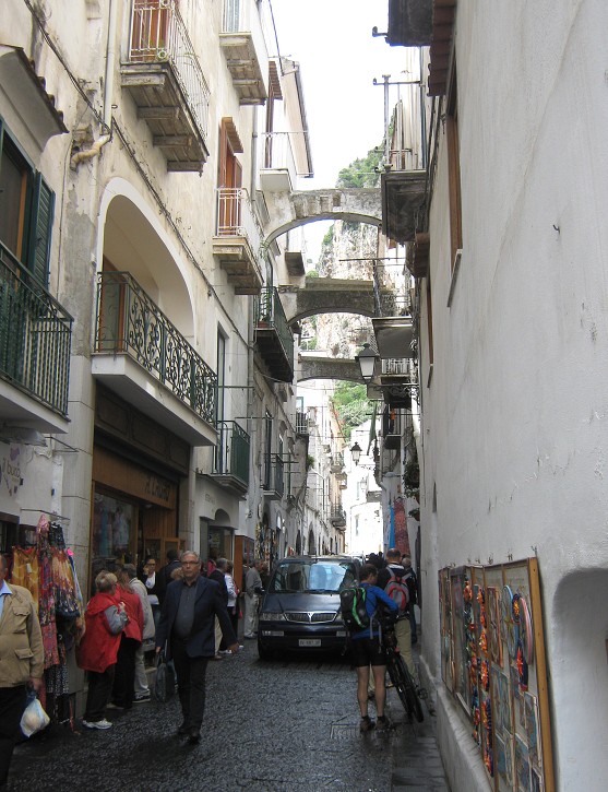 V uličkách Amalfi