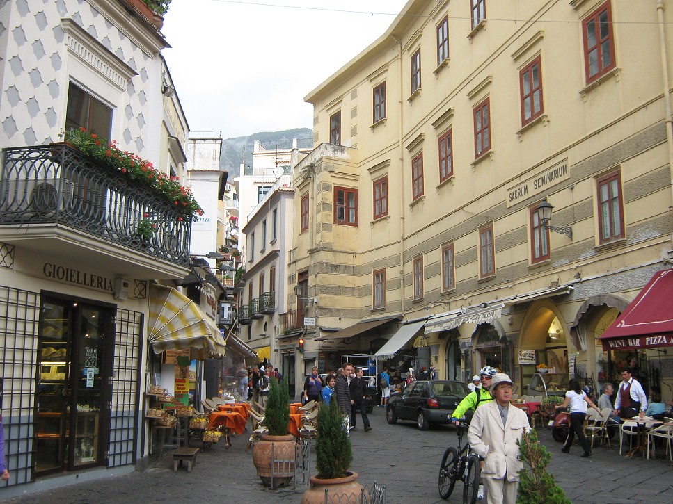 V uličkách Amalfi